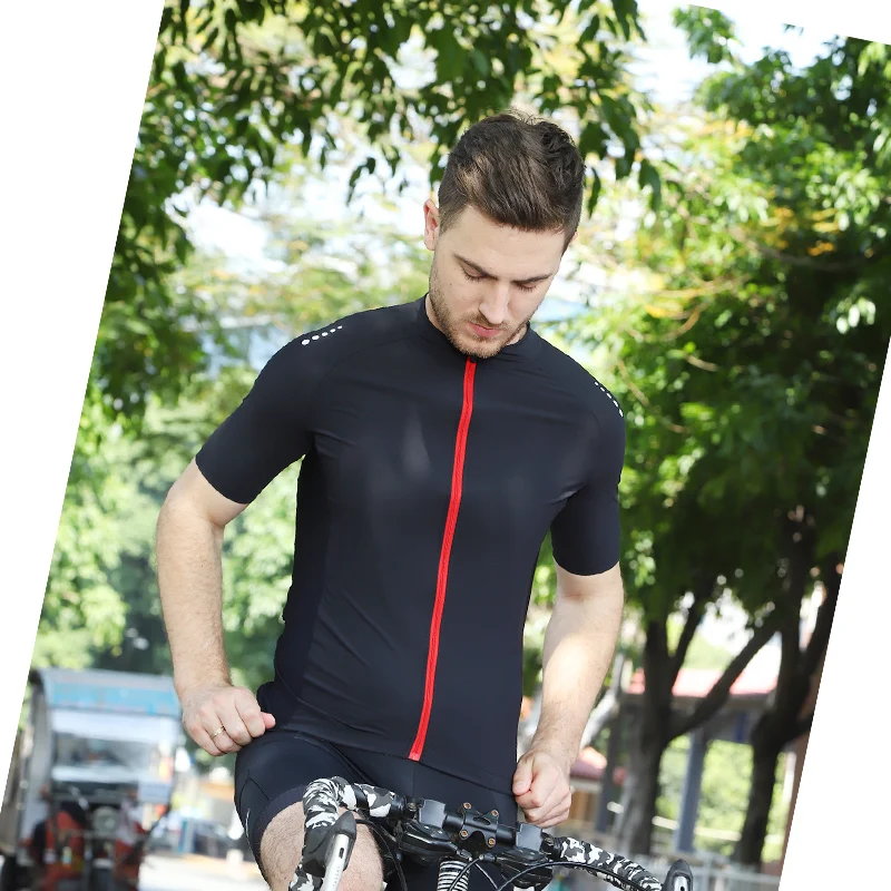 CHEJI Мужская Профессиональная велосипедная майка с короткими рукавами летняя