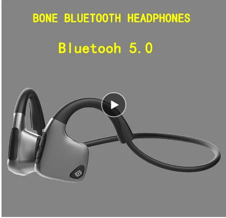 Оригинальные наушники Bluetooth 5 0 Гарнитура костной проводимости Беспроводные