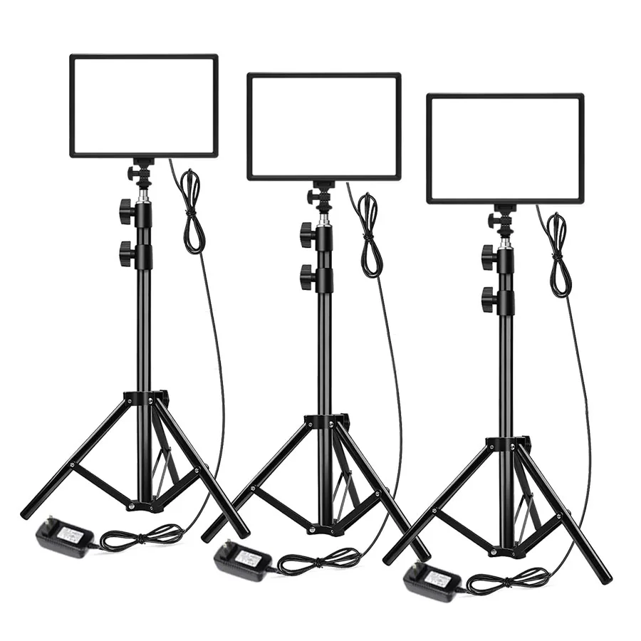 

SL192AI LED light Built-in rechargeable battery LED camera video light optional kit photography light studio lighting