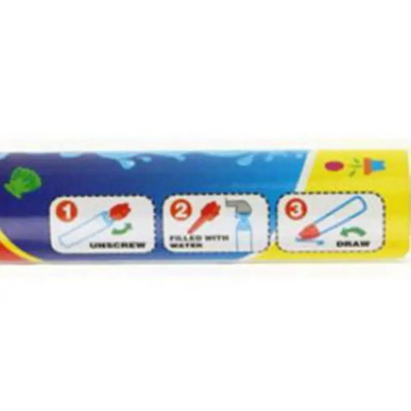 Многоразовая кисть для рисования водой Нетоксичная ручка в чистой воде искусственная детская волшебная