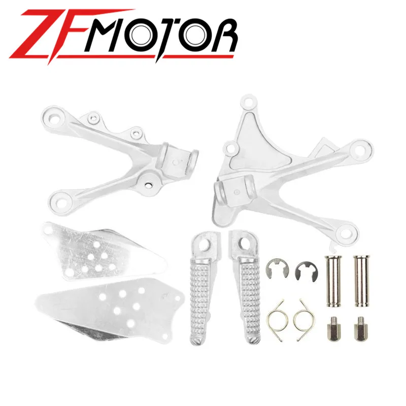 Передние Подножки мотоцикла подножки педали для KAWASAKI NINJA ZX-6R 2005 - 2008 ZX6R ZX 6R 2006 2007