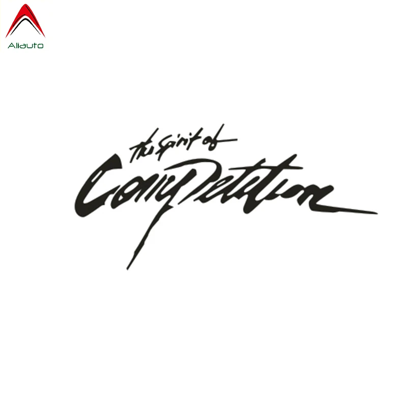 

Aliauto Fashion Words Car Sticker The Spirit of Competition Automobiles Motorcycles Accessories Waterproof PVC Decal,14.5cm*7cm
