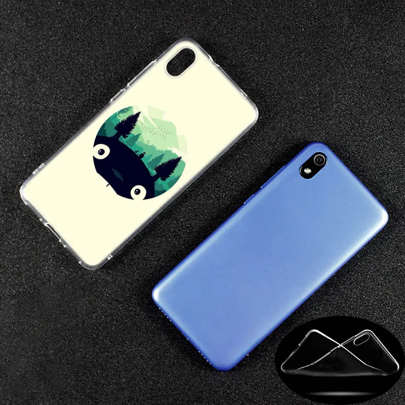 Мягкий чехол с рисунком аниме персонажа из фильма Унесенные призраками Тоторо