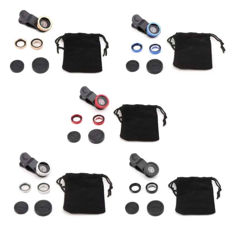 Универсальный широкоугольный макрообъектив рыбий глаз 3 в 1 | Инструменты