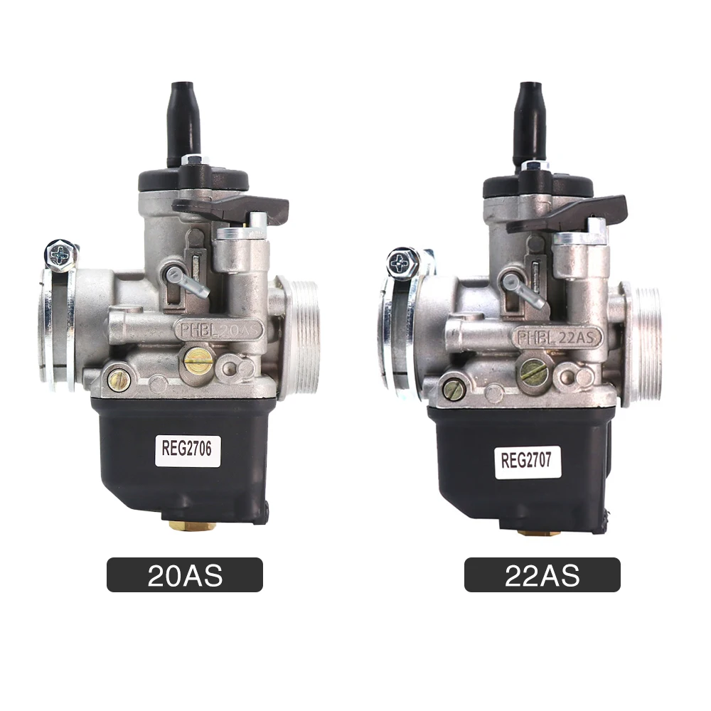 ALCON мотоцикл 20 мм 22 Dellorto карбюратор PHBL 20AS/22AS 2T(A) R2706/R2707 для двухтактного мотоцикла
