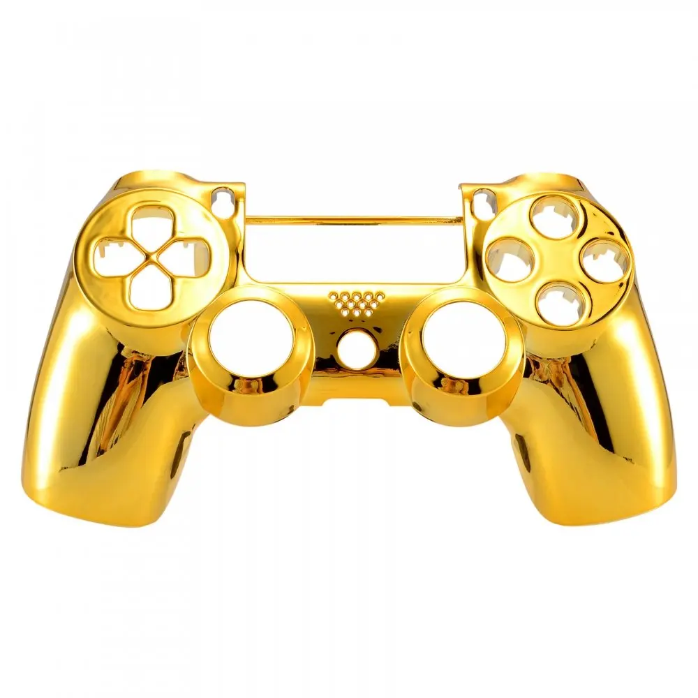 Хром Edition спереди Корпус Оболочка Чехол запасных частей для Playstation 4 PS4 тонкий Pro