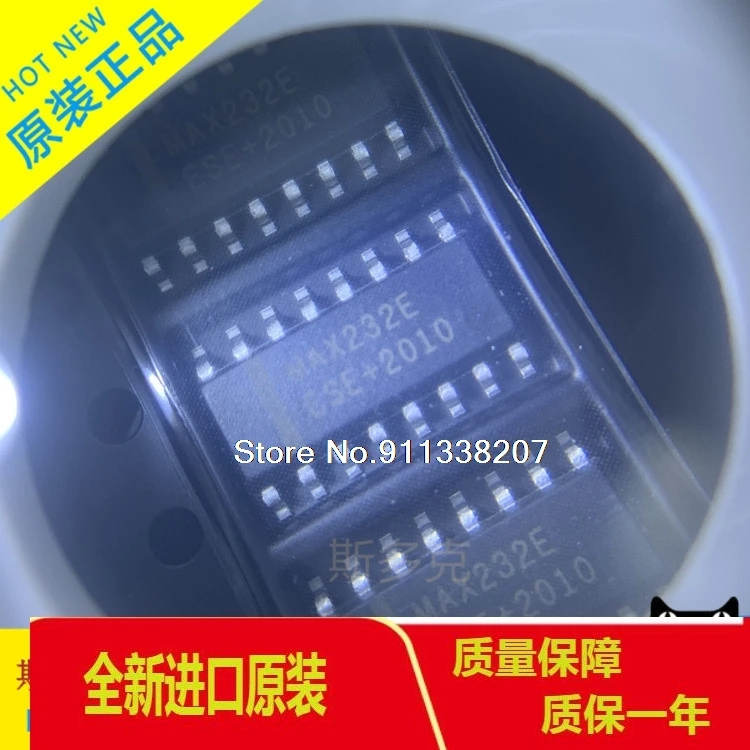 

10PCS/LOT MAX3232ESE+T MAX323ESE SOP-16 USB232