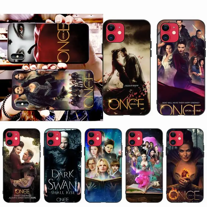 

YJZFDYRM Once Upon A Time Luxury Unique Design Phone Cover for iPhone 11 pro XS MAX 8 7 6 6S Plus X 5S SE 2020 XR case