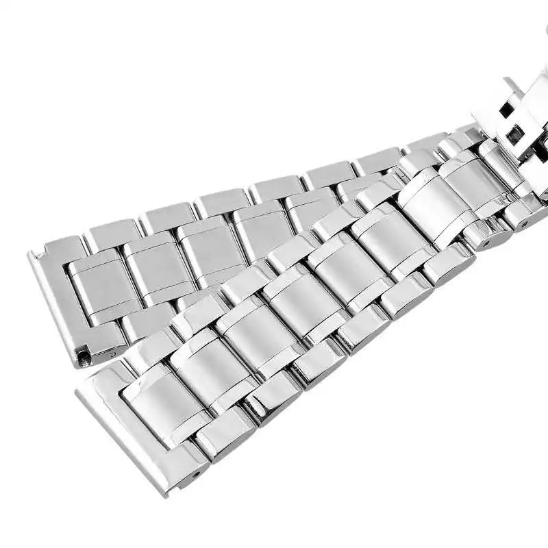 

Stainless Steel Band Watch Strap Metal Wristband 12mm 14mm 15mm 16mm 17mm 18mm 19mm 20mm 21mm 22mm 23mm 24mm 26mm Width for Gift