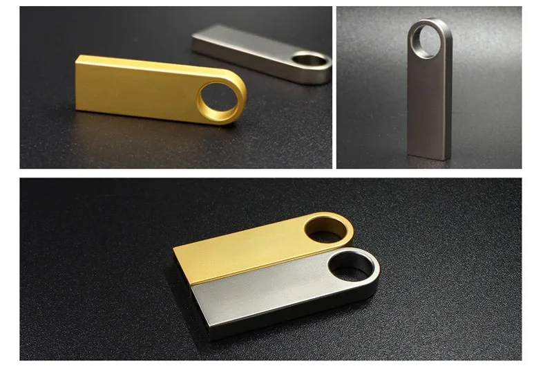 

Metal usb Flash Drive 16gb Pendrive 4GB 8GB pen drive portable USB u stick 32gb 64gb 128gb memoria usb disk on key cle usb