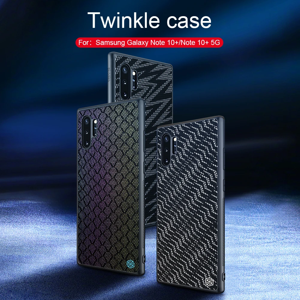 Для samsung Galaxy Note 10+ чехол Note 10 Plus 5G чехол NILLKIN Twinkle PU кожаная рамка гибкий ТПУ и ПК задняя крышка чехол для телефона