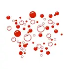 Наклейки водостойкие детские, пузыри настенные, L9E9