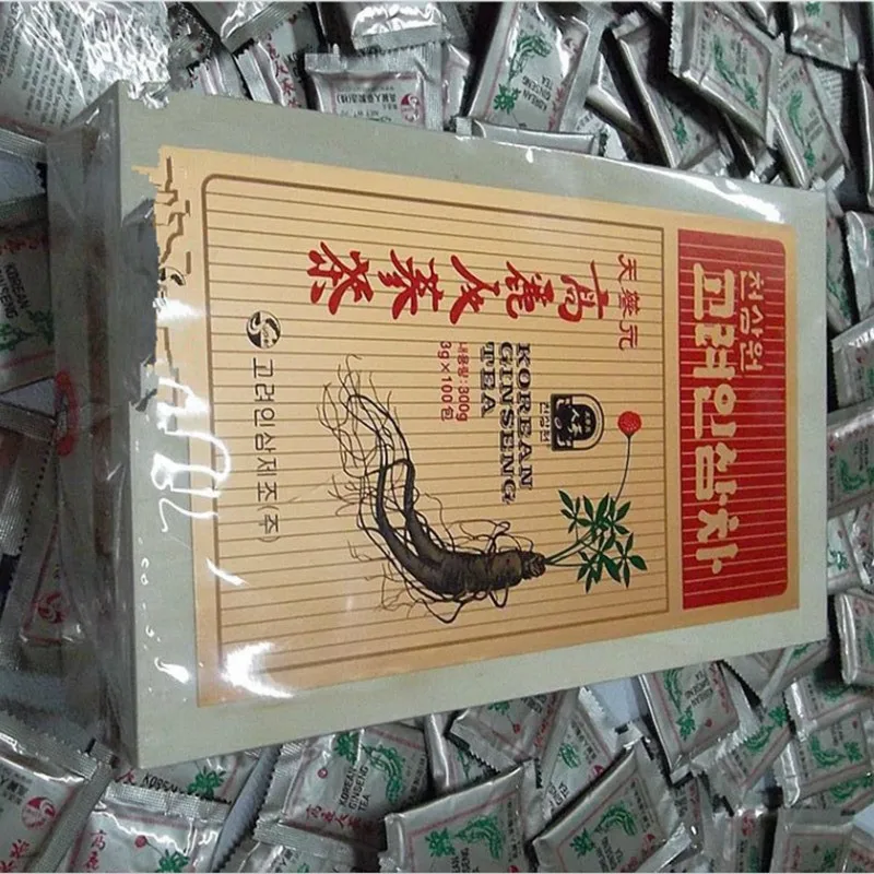 

100% Original Korean Ginseng Root tea panax ginseng Enhance resistance anti-aging improve immunity Wooden box quality goods