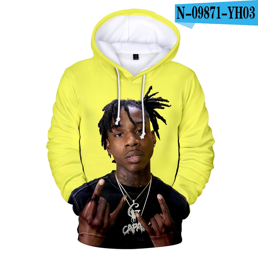 

2020 Hip Hop Rapper Polo G Taurus Tremani Bartlett Album 3D Print Hoodie Sweatshirt Men/Women Casual Autumn Winter Clothing