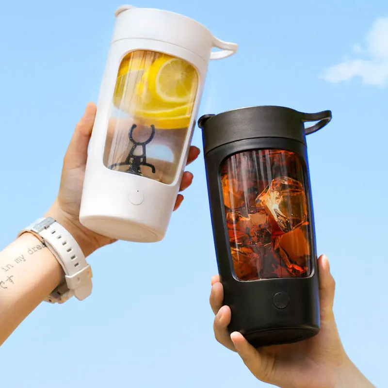 

Automatic Mixing Cup 650ML Coffee Cup With Lid Electric Stirring Leak Proof and Portable Water Bottle USB Charging Mixing Mug