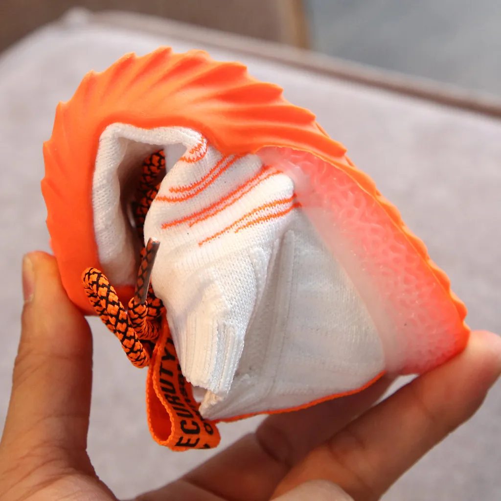 Детская обувь для маленьких девочек и мальчиков сетчатый светодиодный