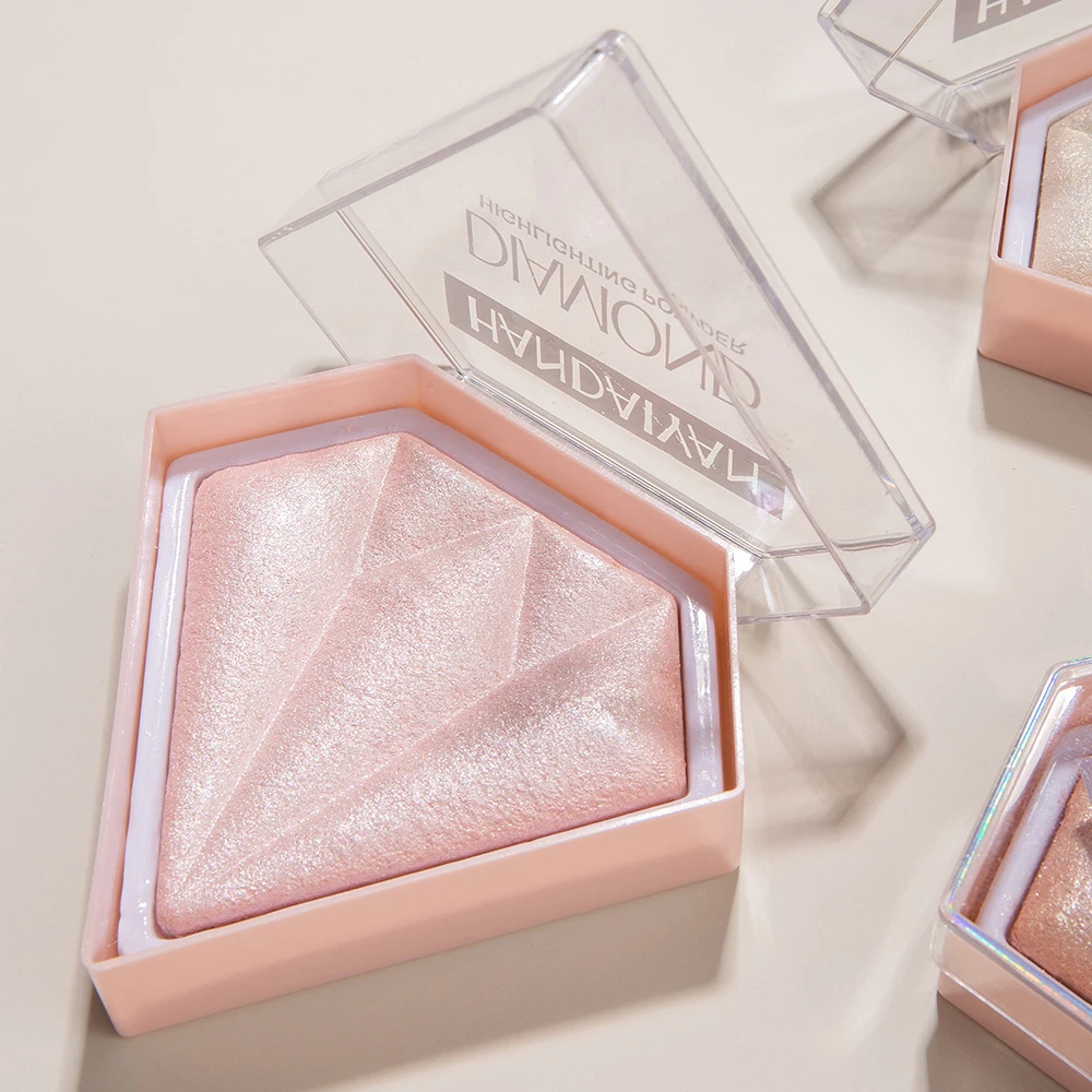 Алмазная пудра Хайлайтер для осветления тона кожи объем блеск тени носа