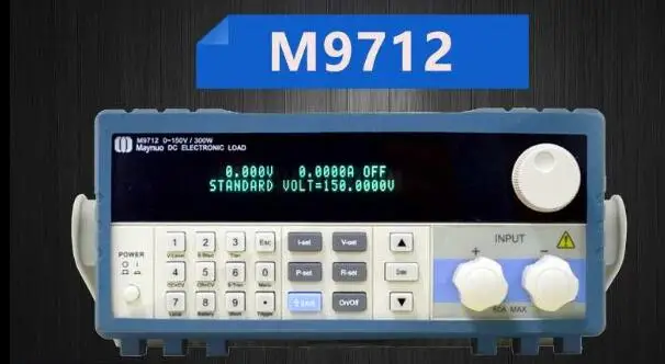 M9712(0-30 A/0-150 V/300 W) Программируемая электронная нагрузка постоянного тока