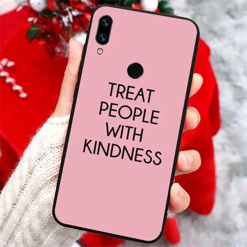 

Harry Styles Treat people with kindness Phone Case For Xiaomi Redmi note 7 8 9 t k30 max3 9 s 10 pro lite
