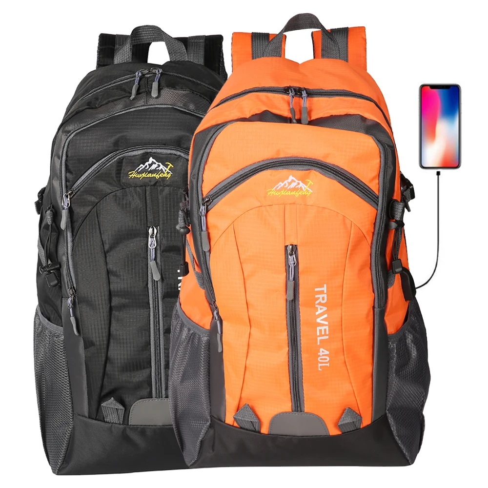 40L унисекс водонепроницаемый мужской рюкзак для путешествий спортивная сумка
