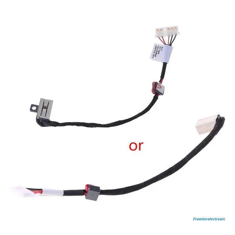 Купи DC Power Jack Cable Socket Plug Wire Harness Connector Charging Port Replacement for Dell Inspiron 15-5000 5558 5555 5559 Laptop за 67 рублей в магазине AliExpress