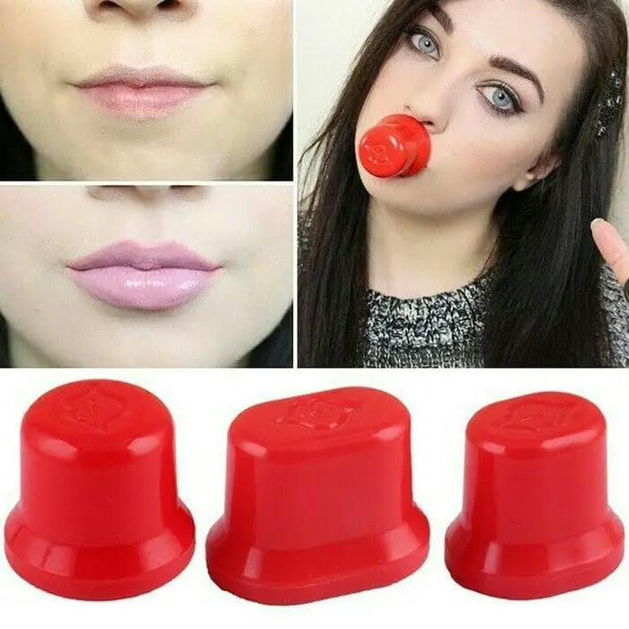 Сексуальное жесткое пластиковое устройство для увеличения губ увеличитель