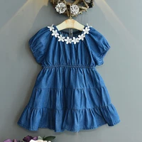 2021 toddler girl dresses 3 4 5 6 7 years cute dress princess baby girls vestidos summer beach