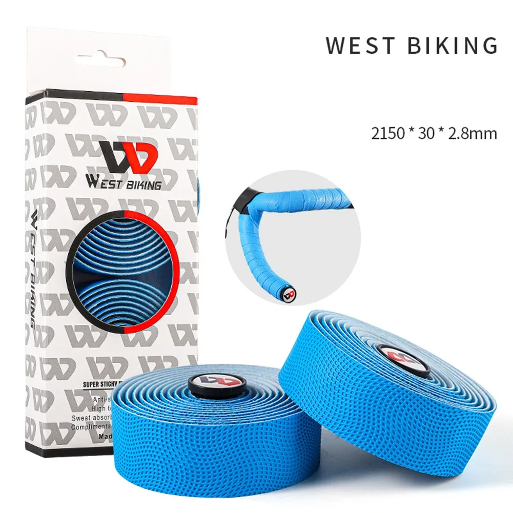 

Bicycle Handlebar Tape PU Road Bike Handlebar Straps Strap Non-slip Grip Wrap PU+EVA Bar Tape Cycling Bicycle Accessories