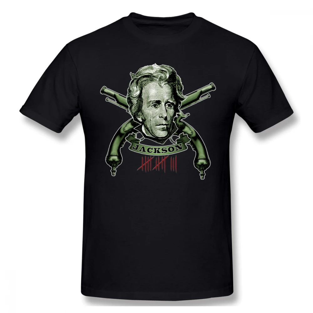 Футболка Andrew Jackson Duel Master для мужчин размера плюс 4XL 6XL | Мужская одежда