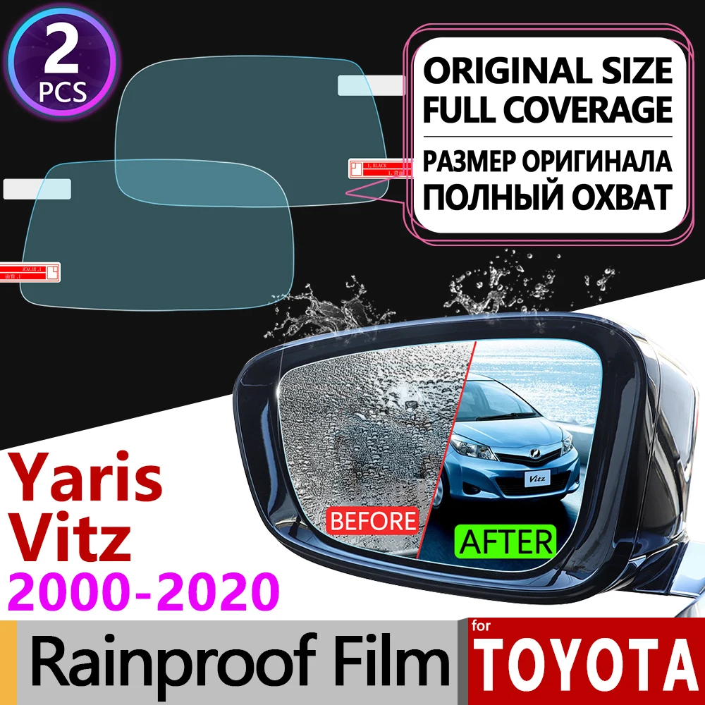 Противотуманная пленка для Toyota Yaris Vitz 2000 2019 XP10 XP90 XP130 10 90 130 покрытие зеркала
