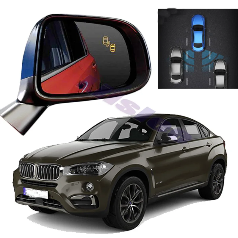 

Car BSM BSD BSA Radar Warning System Safety Driving Alert Mirror Detection Sensor For BMW X6 F16 2015 2016 2017 2018 2019