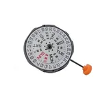 Часы Аксессуары для перемещения Япония Новый 1M02 механизм Трехконтактный двойной календарь кварцевый механизм не содержит батареи