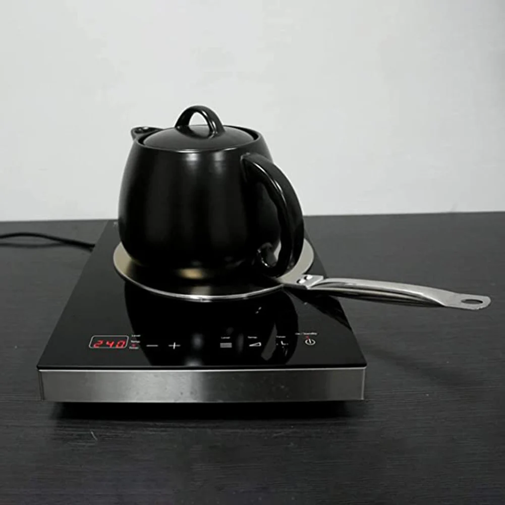 Пластина адаптер для индукционной плиты из нержавеющей стали преобразователь