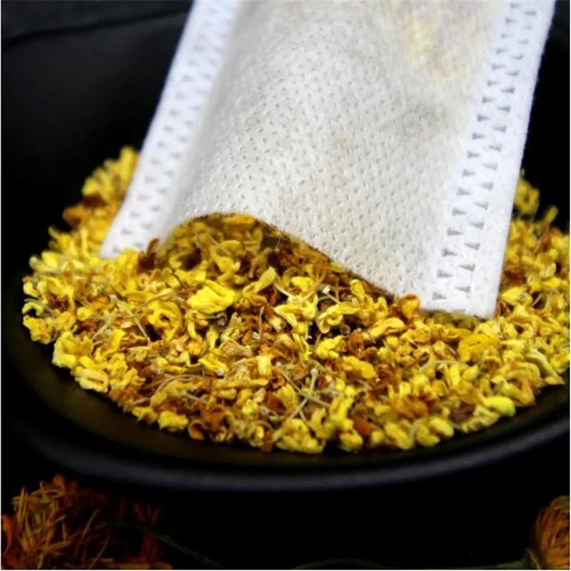 Одноразовые чайные пакетики 100 шт./лот для Пуэра зеленый чайный пакетик заварник