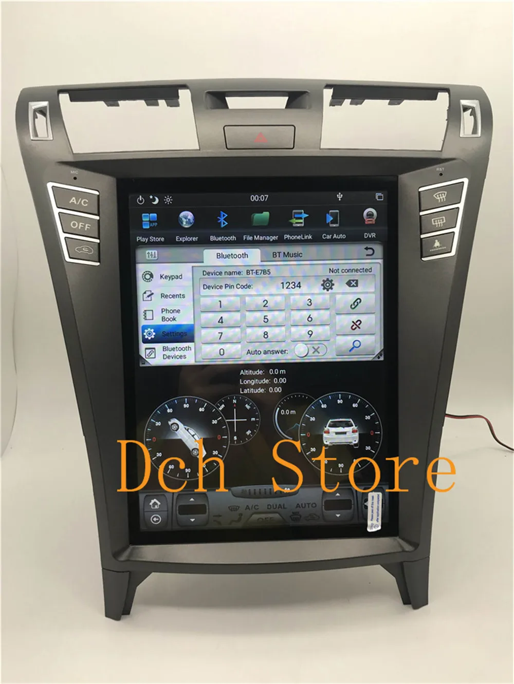Вертикальный tesla стиль Android 8,1 автомобильный DVD gps навигация для lexus LS LS460 LS600 2006-2012 carplay 4 Гб ram 32 ГБ rom HDMI AHD радио