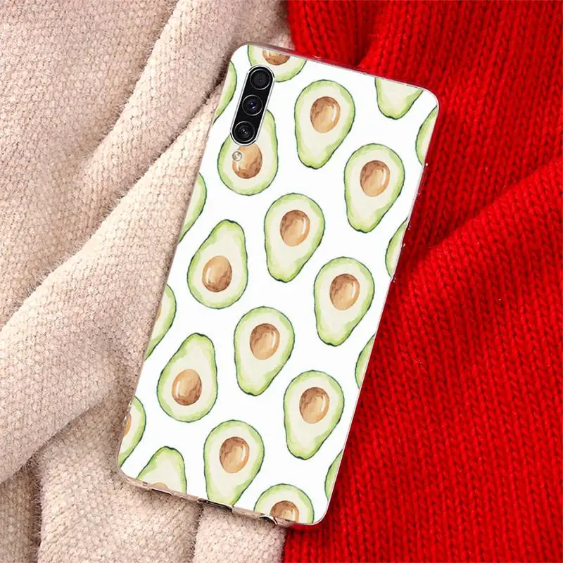 

Fruit Avocado cute cartoon Phone Case For Samsung Galaxy S5 S6 S7 S8 S9 S10 S10e S20 edge plus lite