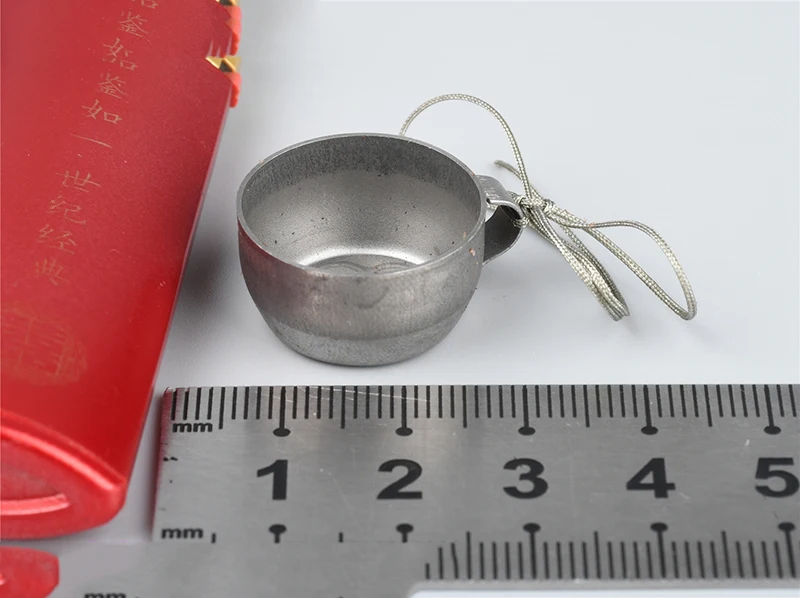 

1/6 Scale Metal Tea Cup Model for 12''Figures Body DIY Accessories