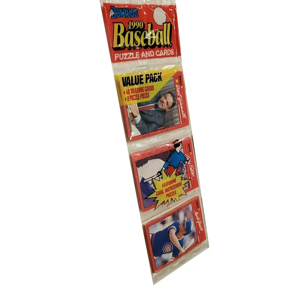 Donruss 1990 Baseball Rack. Коллекционные карточки бейсбольные 48шт