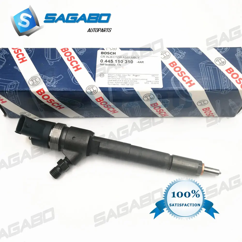 

4 PCS genuine new common rail injector 0445110310 suit Mahindra 0305BM0071N