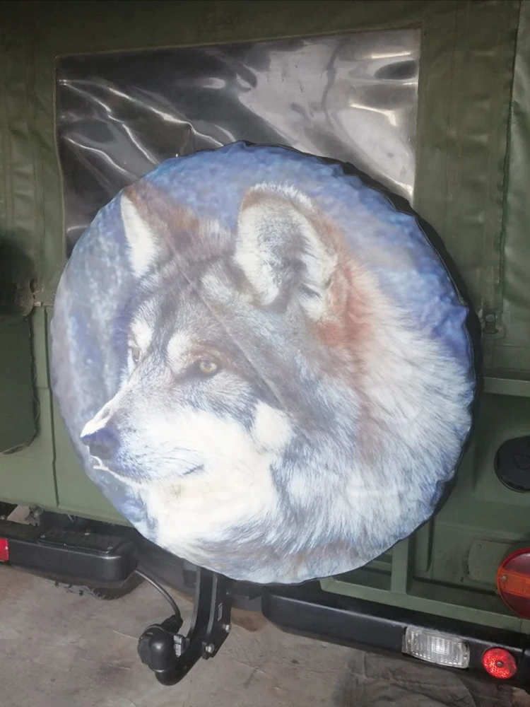 Чехол для автошин из ПВХ 16 дюймов чехол запасного колеса шин с мотивами