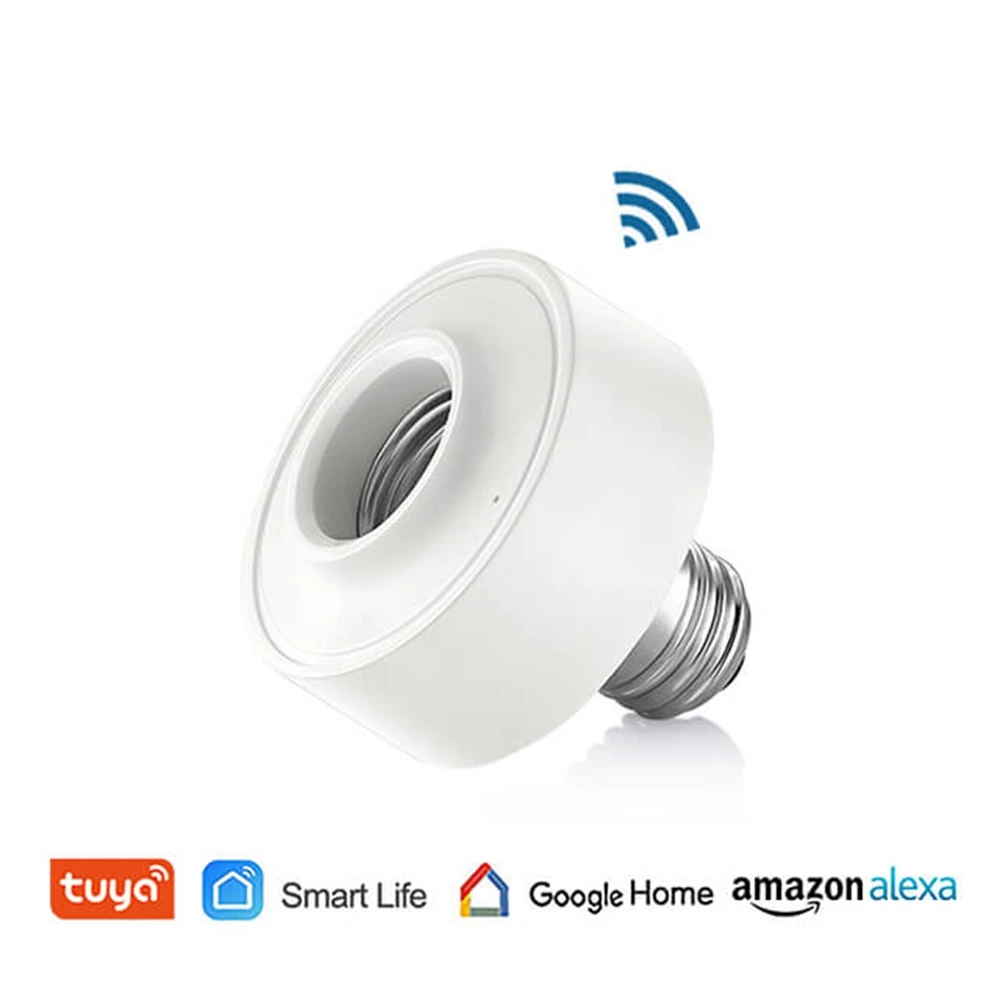 Умный держатель для светодиодной лампы Tuya E27/E26/Google Home Wi Fi голосовое управление