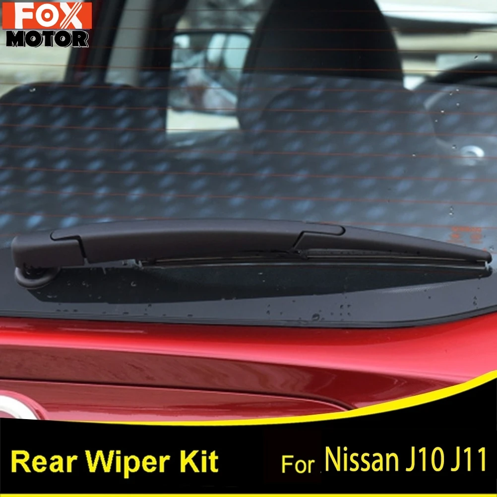 

XUKEY Rear Windshield Windscreen Wiper Blade Arm Blade Set For Nissan Qashqai Dualis J10 J11 2007 2008 2009 2010 2011 2010 2017