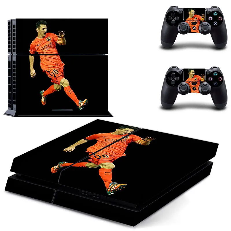 Play station 4 Stickers Football PS Sticker Vinyl PS4 Skin Decal Pegatinas Adesivo For PlayStation console and 2 controller | Электроника