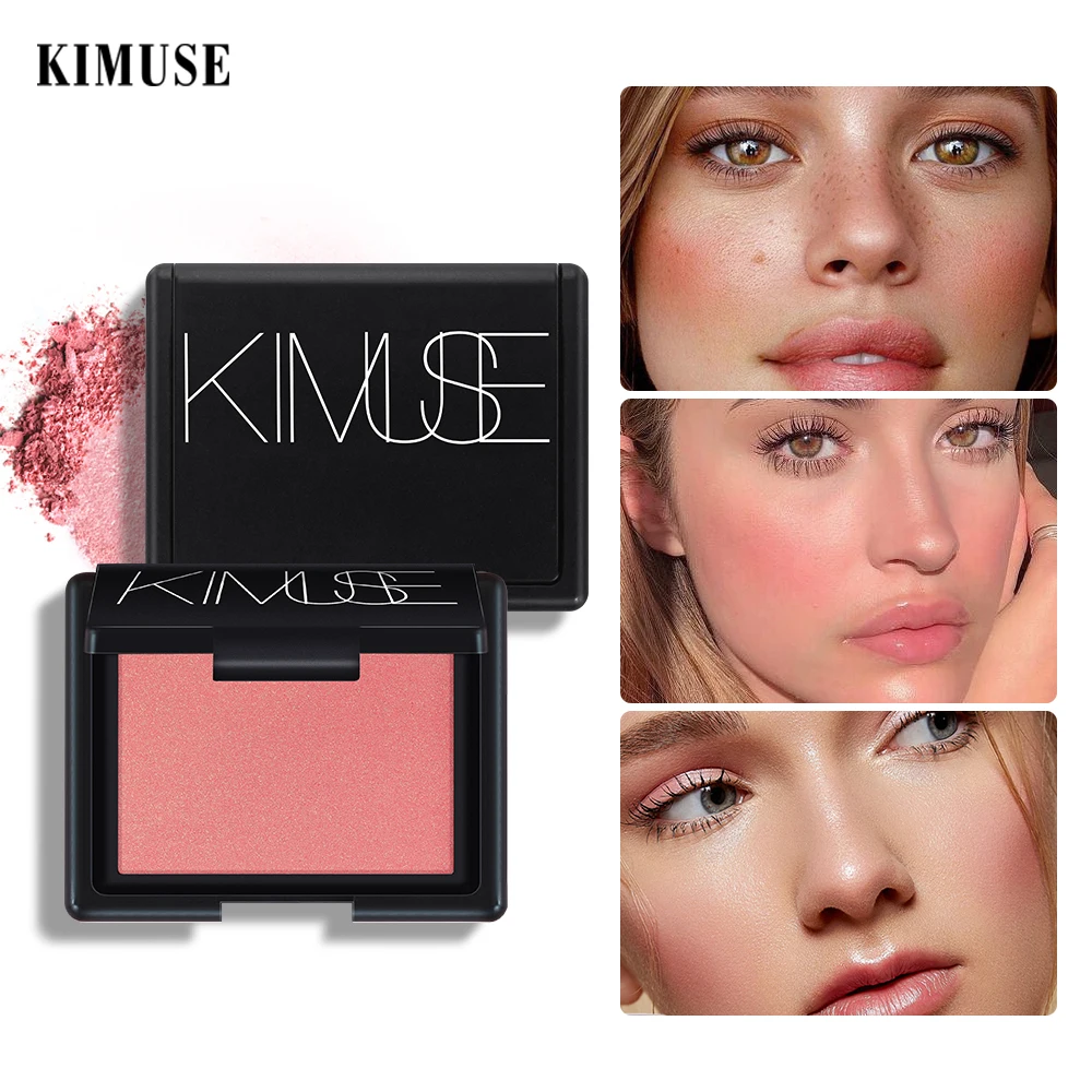 KIMUSE Румяна персикового цвета 8 цветов минеральный пигмент для лица румяна щек