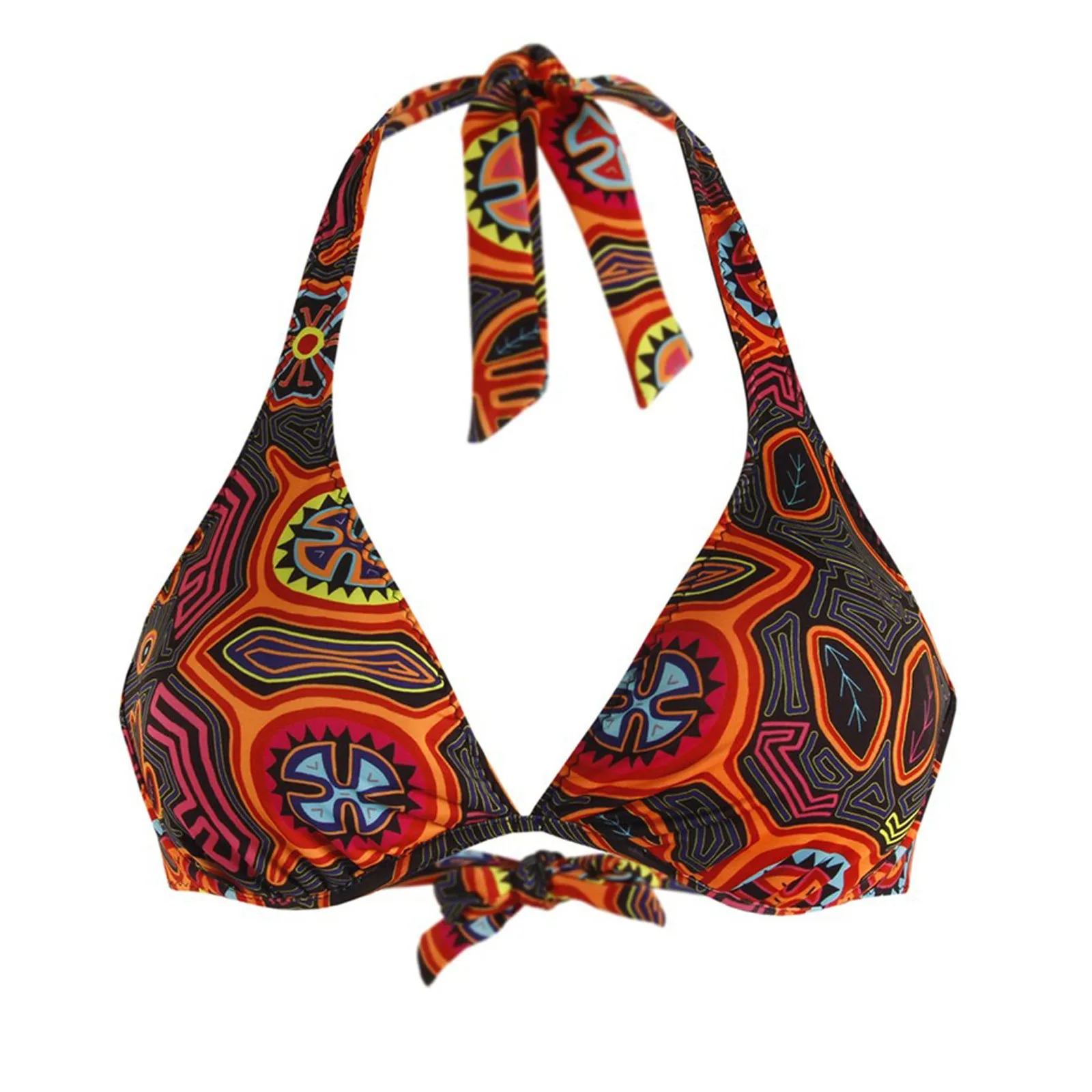 

2021 Swimwear Printed High Waist Biquini Two Pieces Bikini Set Fashion Swimsuit Female Women Beachwear Bather Bathing Suit