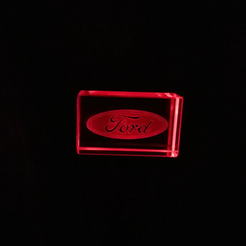 Ford автомобильный брелок с логотипом украшением в виде кристаллов флэш