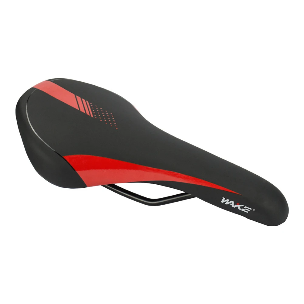 

Bike Seat MTB Mountain Bike Cycling Thickened Extra Comfortable Ultra Soft Sponge Fiber Structure Cover Bicycle Saddle