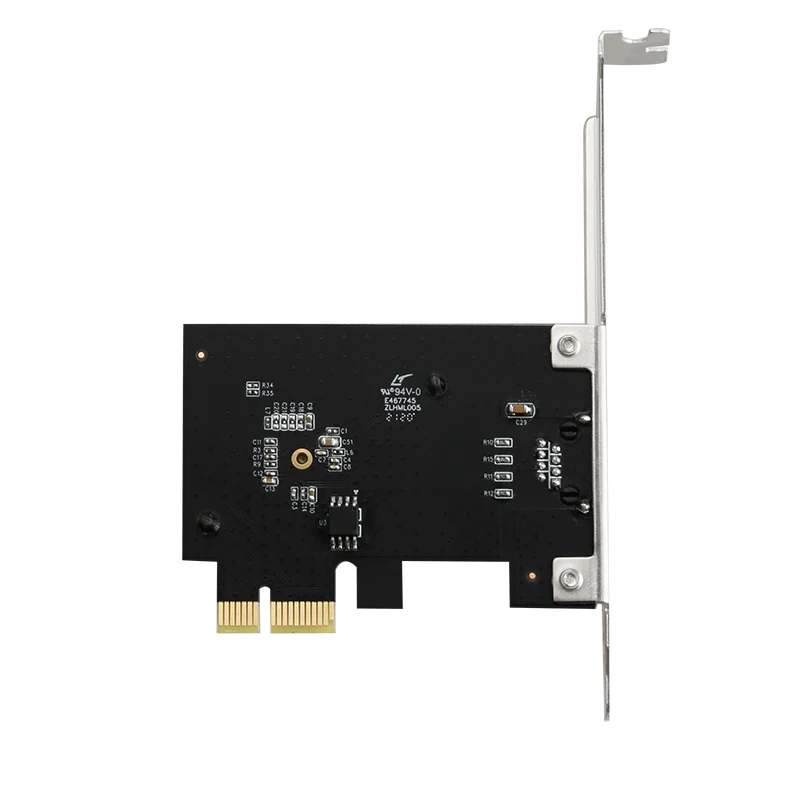 pcie card 2500mbps gigabit game network card 1000mbps rtl8125 rj45 wired network card pci e 2 5g network adapter lan card free global shipping