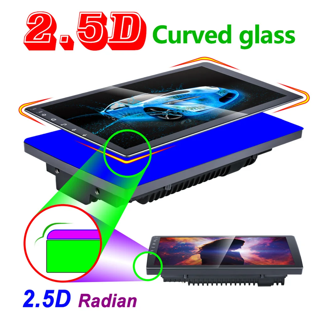 

2021 Latest Map Sat Automobile Android 9.1 Head Unit 2GB RAM 32GB ROM 9 inch GPS WiFi Bluetooth-compatible Radio Reicever