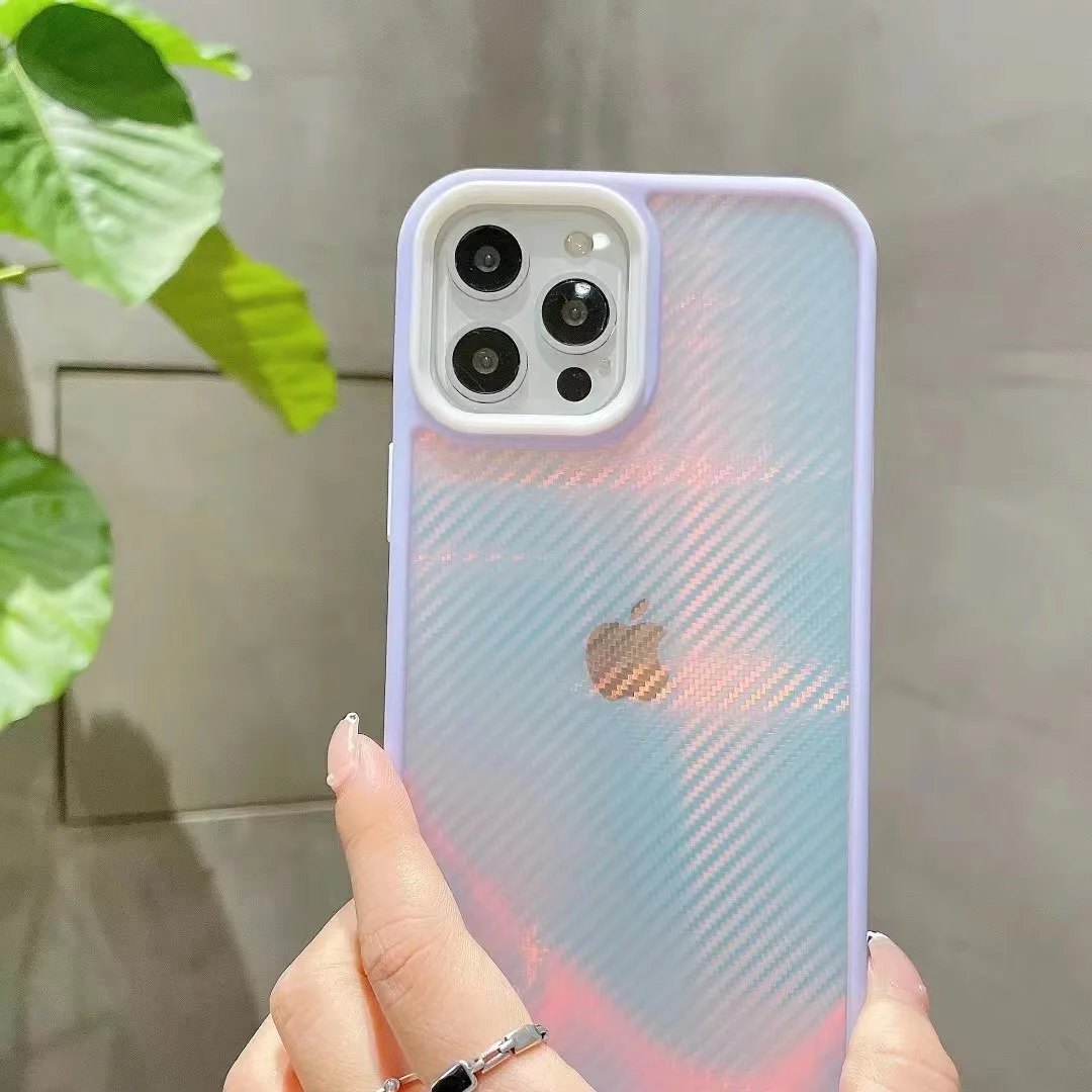 

Градиентный чехол для iPhone 12 Pro Max, высококачественный цветной чехол с покрытием для iPhone 13 Pro Max, роскошный Прозрачный чехол для iPhone12, чехол